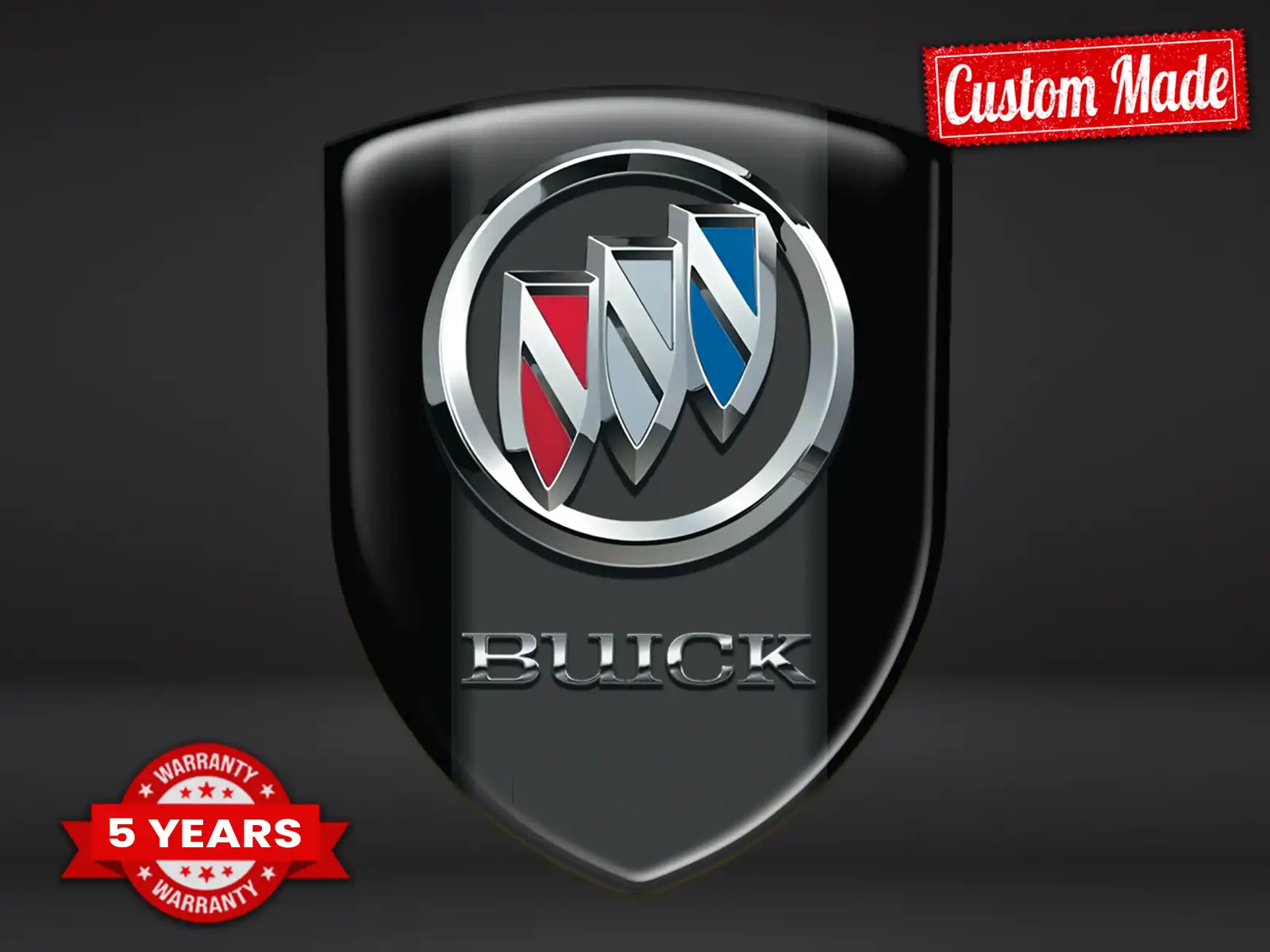 Buick Stickers Fenêtre Perso Max Durable Style Pro Moderne